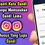 Bagaimana Cara Lupa Kata Sandi Ig